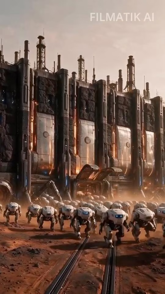 The builder swarm marching to the foundry